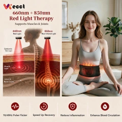 Easy-Use Light Therapy Belt for Waist & Back Image 5