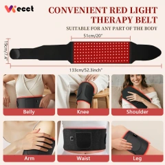 Easy-Use Light Therapy Belt for Waist & Back Image 4
