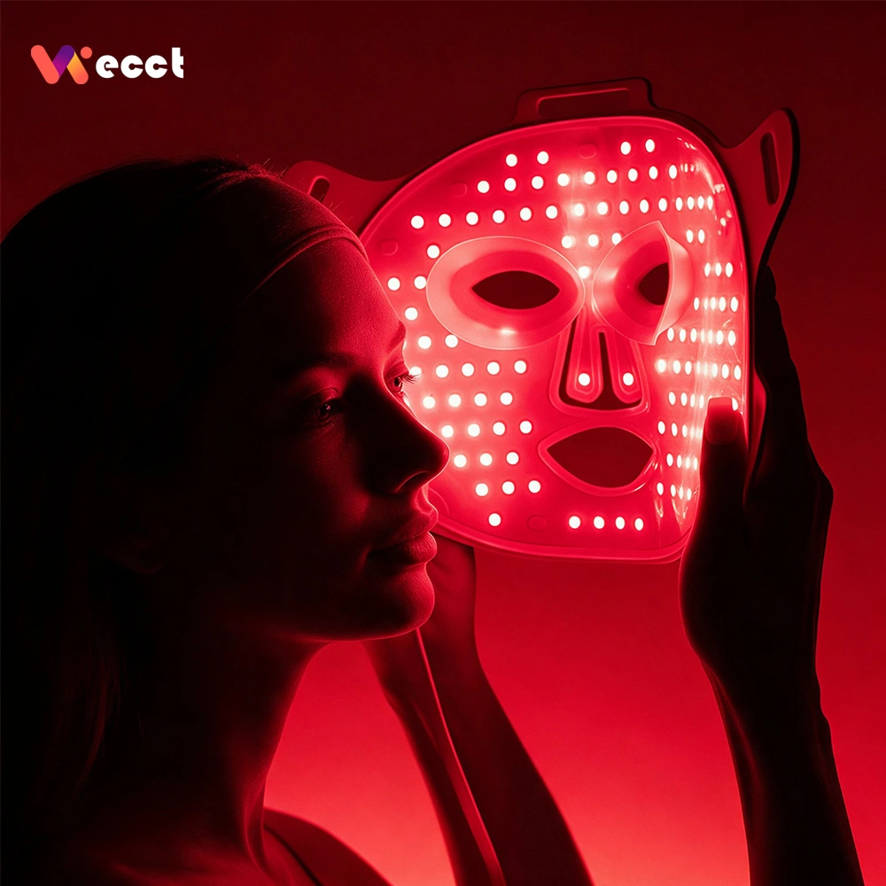 WECCT 紅光理療面罩,60顆燈珠,660nm & 850nm護膚美容面罩 圖片 3