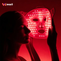 WECCT 紅光理療面罩，60顆燈珠，660nm & 850nm護膚美容面罩 圖片 3