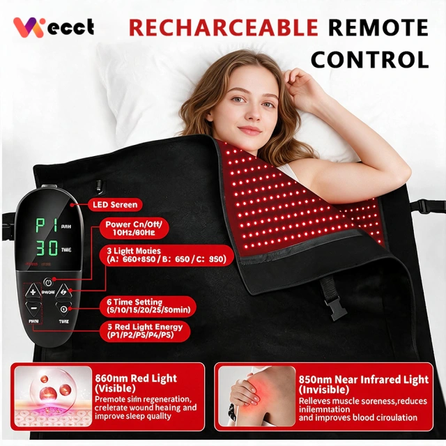 Full-Body Light Therapy Blanket