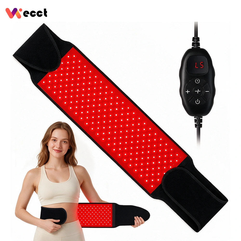 WECCT Full Body Red Light Therapy Wrap, 210 LEDs, 660nm & 850nm for Back & Knee Muscle Recovery Image 1